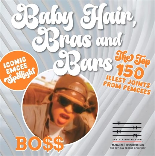 Today, we honor Boss’s song “Progress of Elimination,” released in 1993 via her debut album “Born Gangstaz.” The song provides details on what life is like for a Black woman living in a low-income neighborhood and doing whatever it takes to survive. Boss’s legacy stands as a testament to the power of perseverance, determination, and self-belief. Her unwavering passion and unwavering dedication to her craft have not only solidified her as an iconic figure in the rap industry, but also as an inspi
