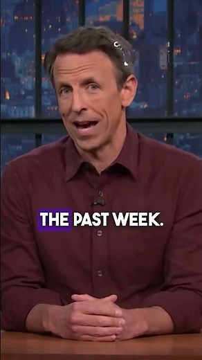 Seth Meyers DESTROYS Trump's Cognitive Test Brag! 😂 #shorts #usa