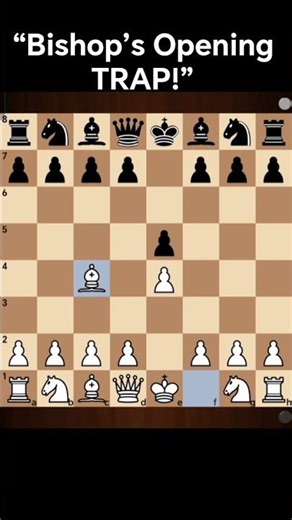“Win Fast With Bishop’s Opening!”