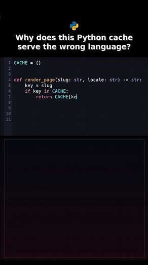 Why does this Python cache serve the wrong language? #pythonapi