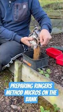 Preparing Ringers Method Micro Pellets on the Bank for Carp Method Fishing in 1 hour. #easyfishing