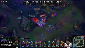 【第四局】AL前排被融化，T1打出1换2