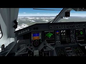 (4) SSG E-jets Tutorial Flight - Part 3: Descent, ILS Approach and Taxi to the Gate