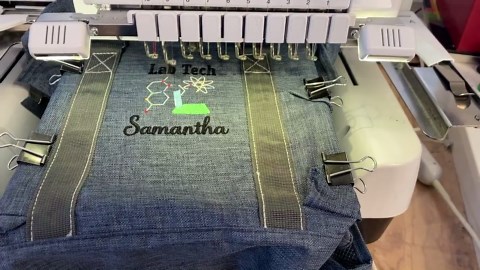 Vet Tech Tote Embroidered, Personalized Gift, Pet Lover, Pet Sitter, Dog Walker - Etsy