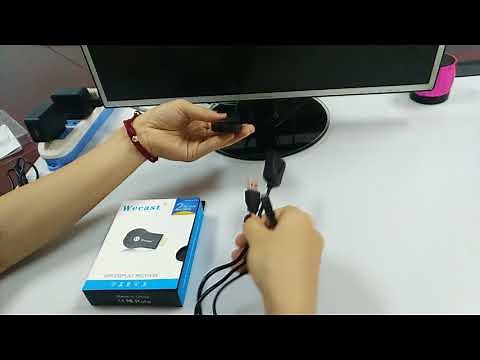 How to connect WECAST C2+ TV Dongle