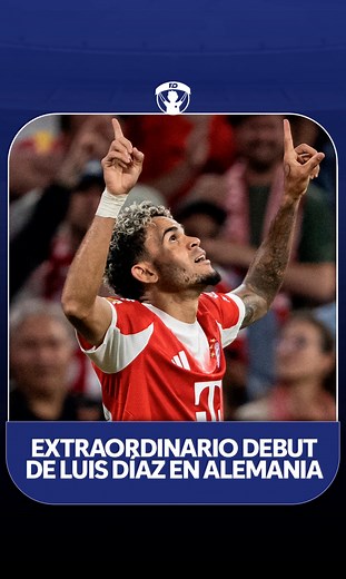 645K views · 36K reactions |  EXTRAORDINARIO DEBUT DE LUIS DÍAZ EN LA BUNDESLIGA: GOL y DOBLE ASISTENCIA  #LuisDiaz #LuchoDiaz #colombia #Bundesliga #BayernMunich #colombianosenelexterior #colombianos #colombiana #medellin #guajira #bucaramangacity #cartagena #bogota #calicolombia | Lucas Ugartemendía | Facebook