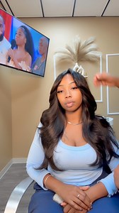 24K views · 338 reactions | My first time doing the faux middle part Quick weave using 4 straight bundle from @shophairdynasty | Krystal K. Cherry | Facebook