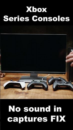 Xbox Series X no sound in game clip captures fix #xbox #capturesoundfix