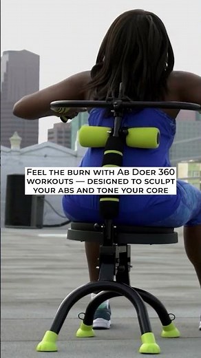Build Abs With Ab Doer 360 Home Workout #abworkout #SeatedWorkout #CoreStrength #HomeFitness