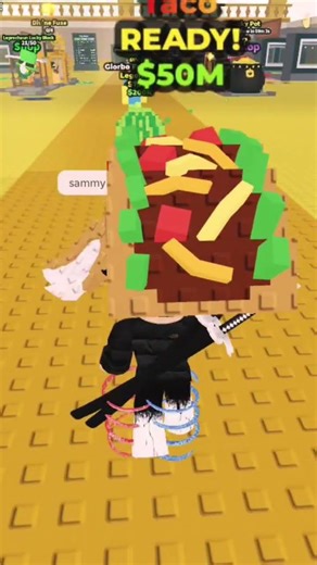 I ask sammy can he spawn lucky Block and he did