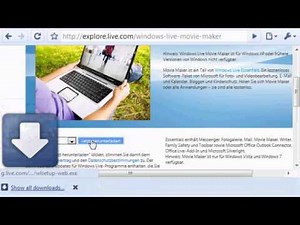 Install Windows Live Movie Maker