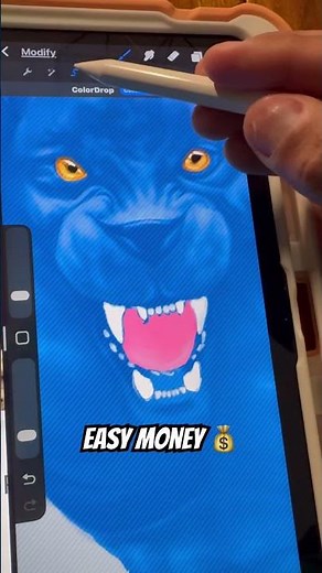 Using The Lasso Tool On Procreate #drawing #art