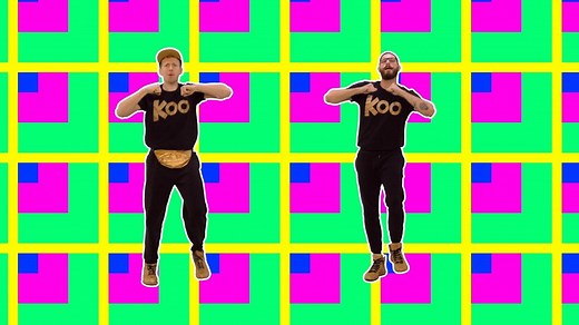 New dance-a-long video: "Get Yo Body Movin" Watch it here: http://bit.ly/2zWIPXh Send this to your dancing buddy! | Koo Koo