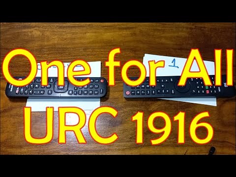 One for All Replacement Remote for Hisense TV URC 1916