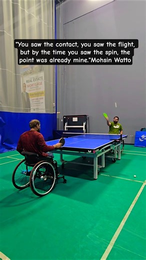 Point Was Already Mine #paratabletennis #foryou #pingpong #shorts #tabletennis #spin #parasports