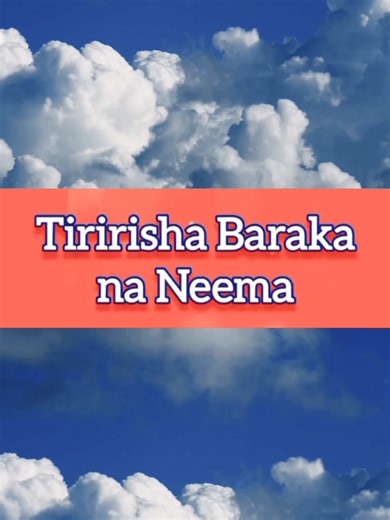Tiririsha Baraka: Kiswahili Catholic Worship