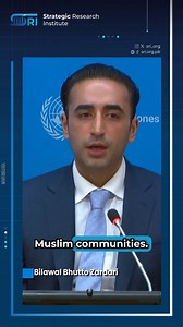 11K views · 220 reactions | You can't have no dispute resolution mechanisms between two nuclear armed countries - Bilawal Bhutto Zardari | Strategic Research Institute - SRI | Facebook