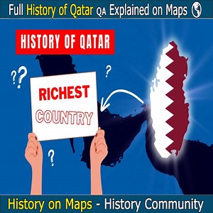 Full History of Qatar  Explained on Maps - History On Maps ❗️ Original content from: History on Maps Thank for Watching! #History #HistoryonMaps #HistoryCommunity #US | DOTA Community | Facebook