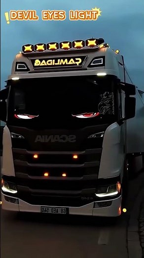 Full Color Flexible LED Screen Devil Eyes Light for Car & Truck