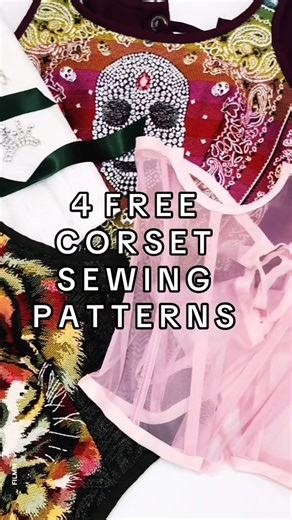 8.6K views · 55 reactions | Who needs a fairy godmother when you have a sewing machine? Dive into our video showcasing four enchanting free corset sewing patterns. Get ready to stitch your own happily ever after! 瑱 | Mood Designer Fabrics | Facebook