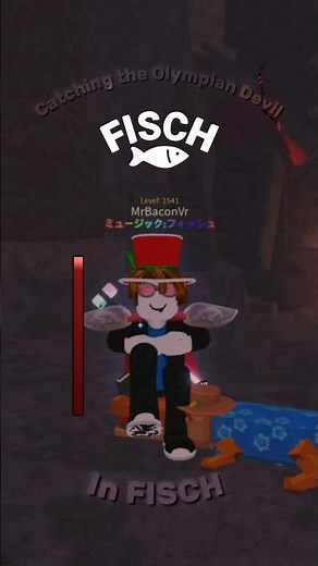 Catching the Olympian Devil in Fisch! 🐟😈 #fisch #hardcatch #roblox