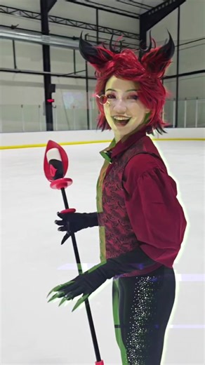 Alastor Ice Skating Cosplay Experience