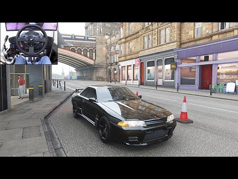 600HP Nissan Skyline R32 GTR - Forza Horizon 4 | Thrustmaster T300RS