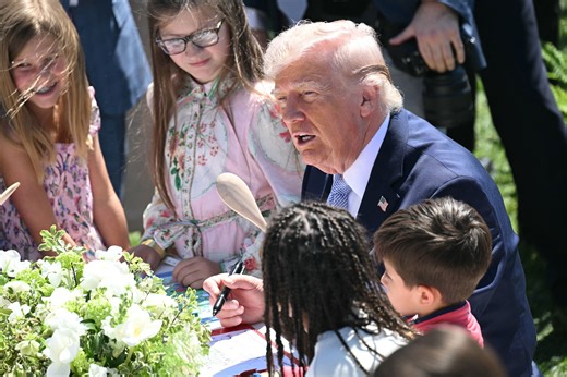 Trump rambles about autopen, Joe Biden to table full of kids at Easter event