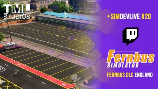 SimDevLive #20: Neue Städte & Details aus dem England-DLC | Fernbus Simulator