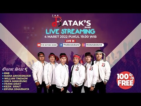 LIVE STREAMING THE BATAKS BAND 04 MARET 2022