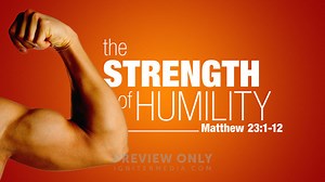 The Strength of Humility - Title Graphics