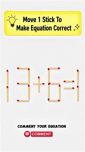 sharp eyes👀 can find 🕵️ the answer for this mathstick problems ❓#viralshorts #youtubeshorts