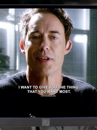 "We were never truly enemies." Thawne said to Barry.