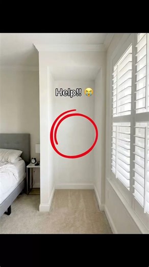 What you you do with this bedroom alcove? 😭