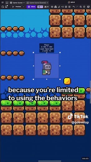 Exploring GDevelop: The No-Code Game Engine Reality