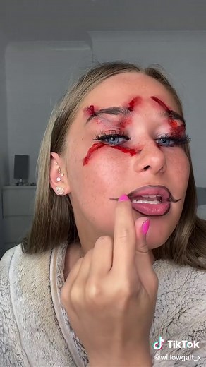How to Create a Spooky Purge Makeup Look
