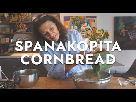 Spanakopita Cornbread
