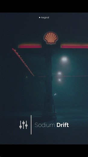 Aegiral - Sodium Drift | Ambient Synthwave / Retrowave Chillout / Late Night Vibes