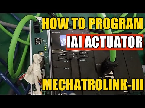 How To Program IAI Actuator Mechatrolink-III |X-Garage
