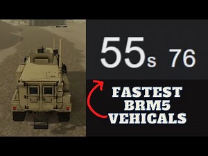 Fastest Vehicles in Brm5