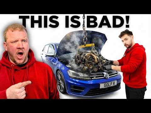 You Won't Believe What We Found In My SEIZED Golf R Engine!