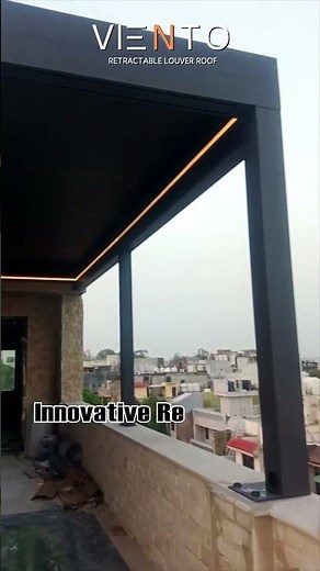 Luxury Retractable Pergola Roof | Motorized Louver System for Outdoor Living by Systems Outdoors