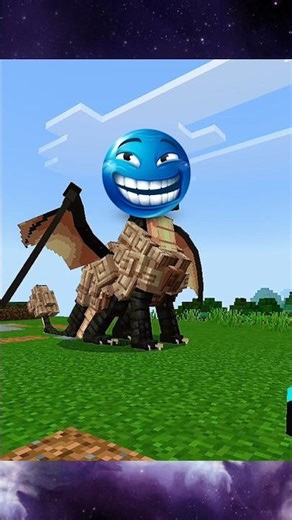 Minecraft X Dragon World 🐉🐲 #minecraft #dragon #shorts