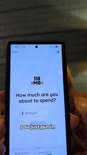 ✨ Big night out? Keep your budget in check with 118M8 - plan smarter, spend smarter, and enjoy every moment stress-free!💃🏿🕺🎄 Creator portrayal. Scripted scenario for illustrative purposes #118m8 #118m8share #Christmas #christmasshopping #moneytips #viralvideo | 118M8