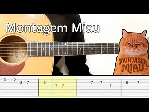 Lenar - Montagem Miau (Easy Guitar Tutorial Tabs) ay mi gatito