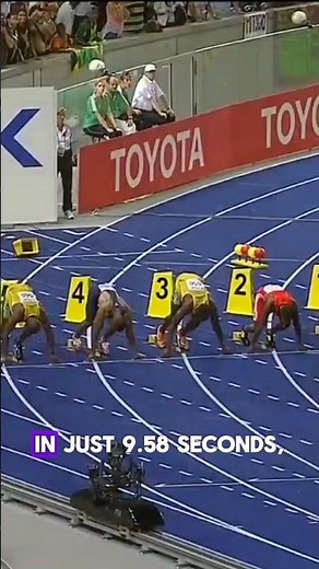 Usain Bolt’s Untouchable 9.58 ⚡ Fastest Man Alive!" #UsainBolt