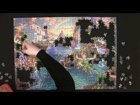 Disney - Peter Pan 1000 Piece Puzzle Thomas Kinkade studios Schmidt Puzzle No: 59635