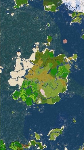 This Minecraft Continent Island Seed Has Everything You Need!