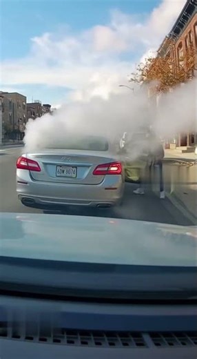 Why This Car is Smoking in Traffic