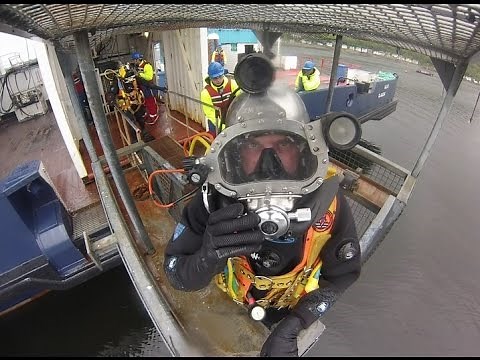 Commercial Diver Training at the PDA, Dunoon, Scotland.